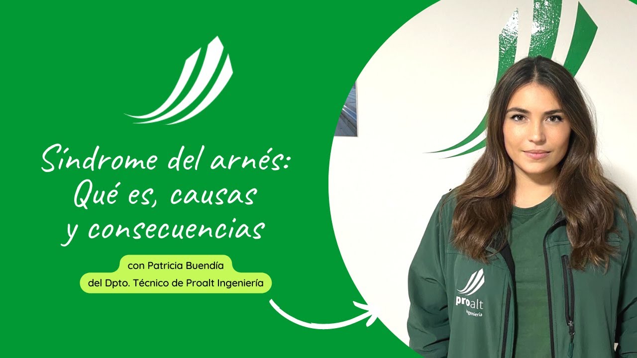 ¿Qué es el síndrome del arnés? - Proalt Ingeniería
