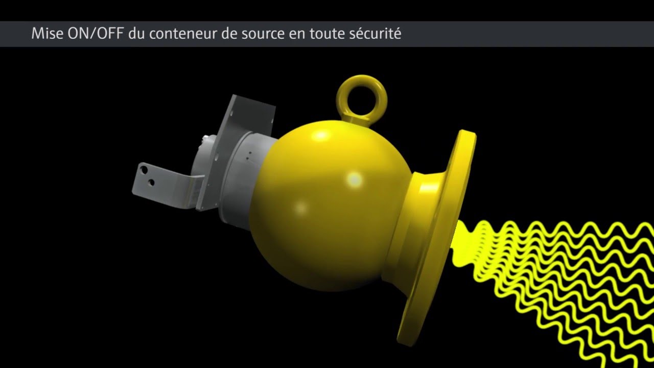 Mesure radiom&eacute;trique: fonctionnement s&ucirc;r des conteneurs de source