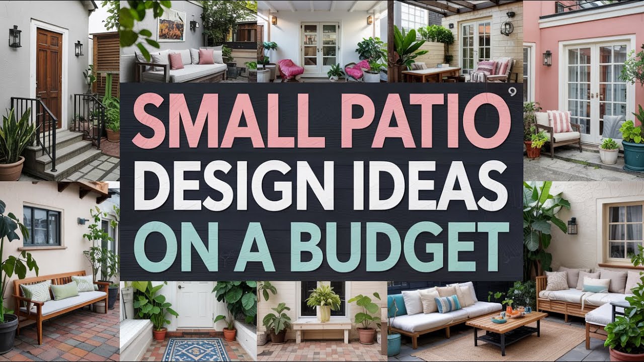 The Ultimate Guide to Small Patio Design Ideas on a Budget (You Can Do This!)