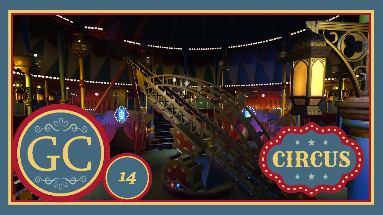 [14] tent complete | Grand circus Balancé Efteling Planetcoaster GCreation