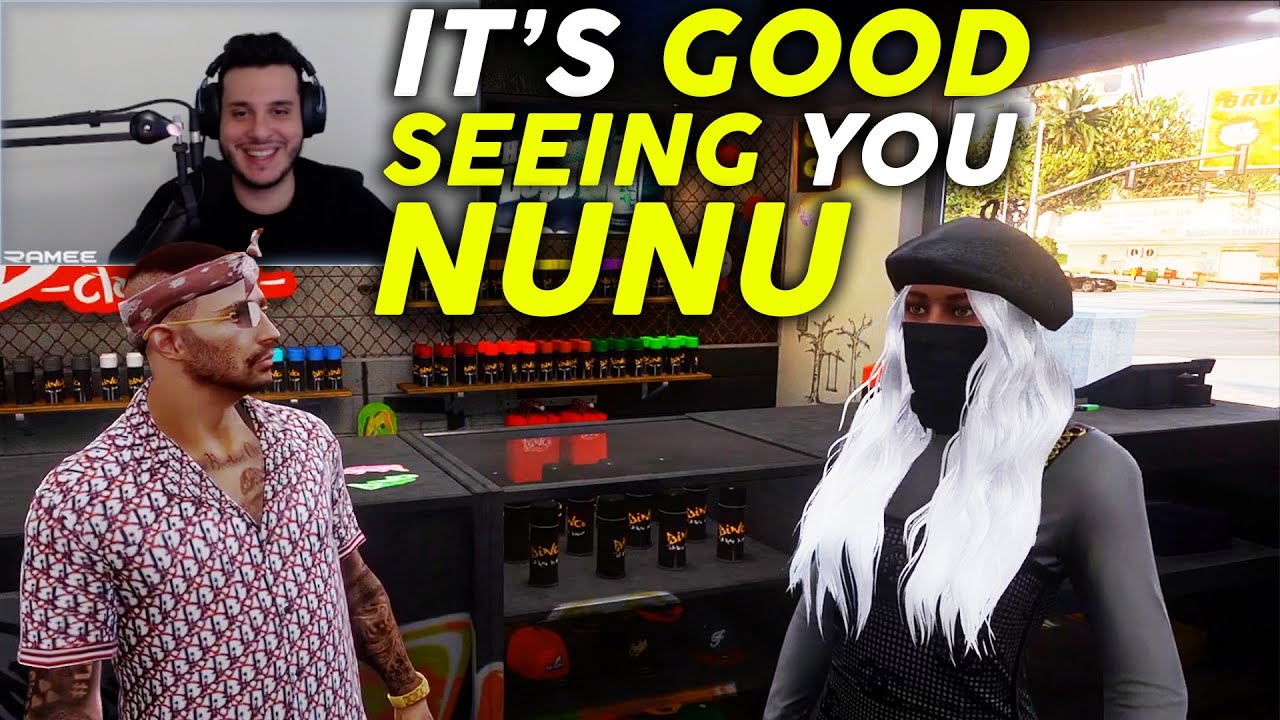 Ramee Catching up with NUNU | Nopixel GTA RP