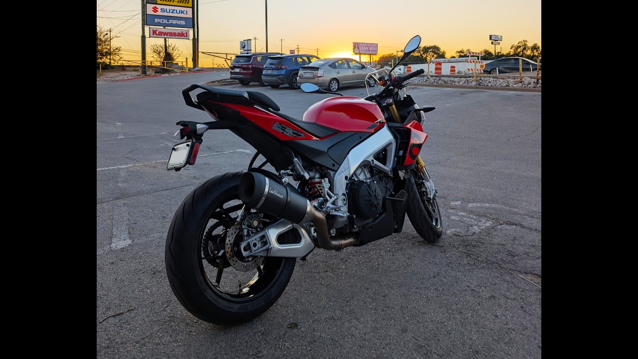 2024 Aprilia Tuono V4 POV + Raw Sound (with LeoVince Factory S Slip-On)
