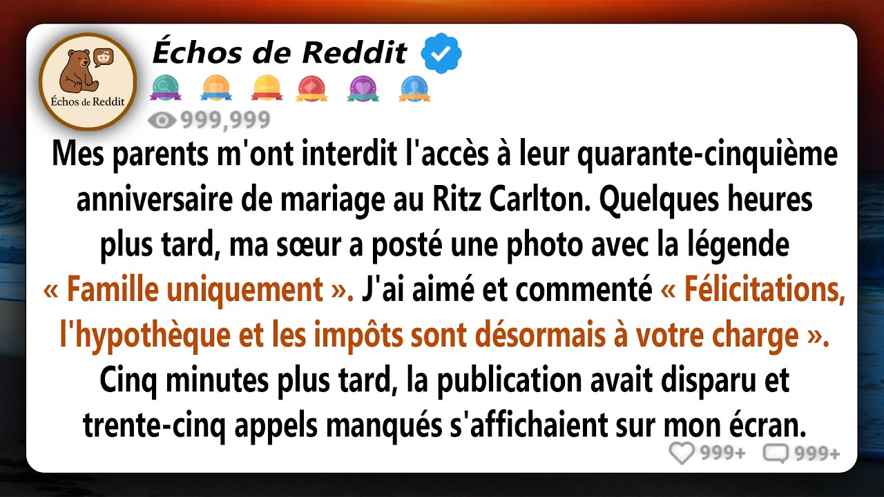 Ma sœur a posté une photo avec la légende: 