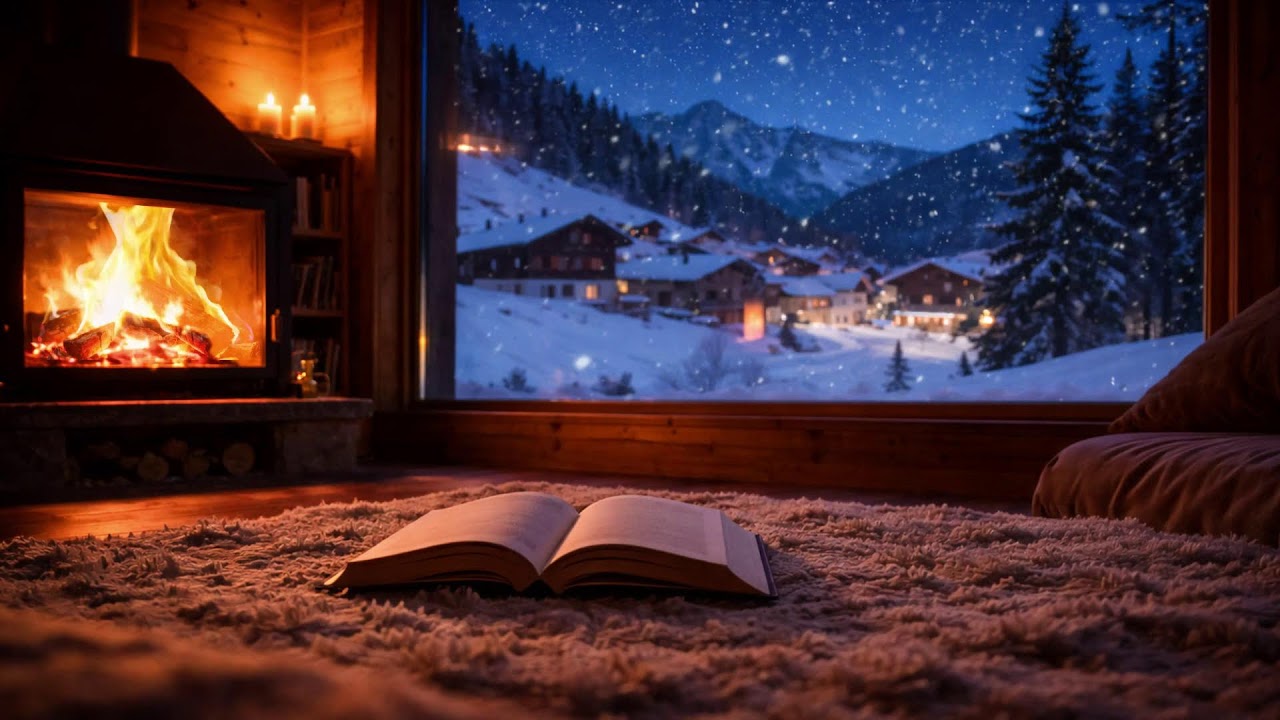 Ultimate Cozy Winter Cabin Ambience