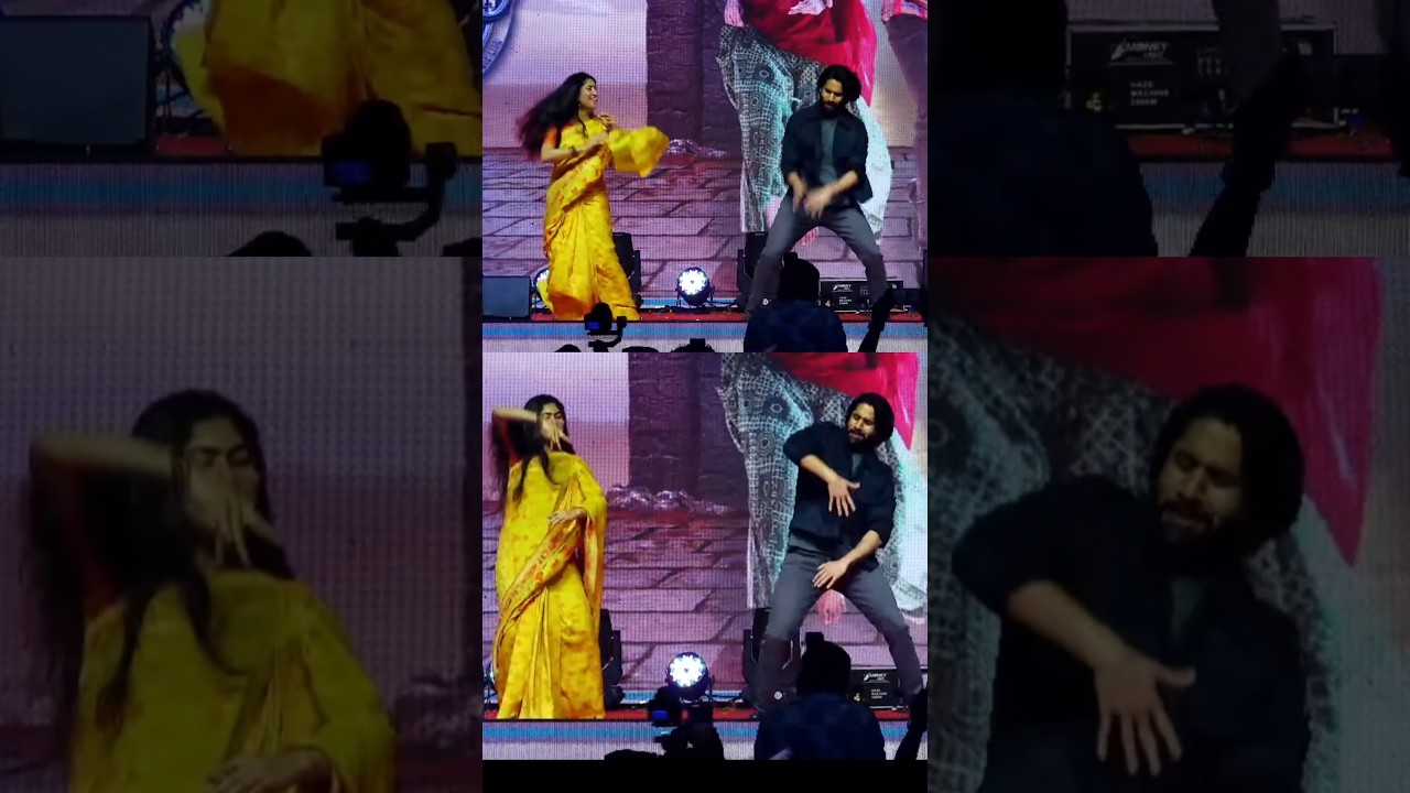 Sai Pallavi And Naga Chaitanya Dance On Stage At Thandel Success Meet | Always Cinema