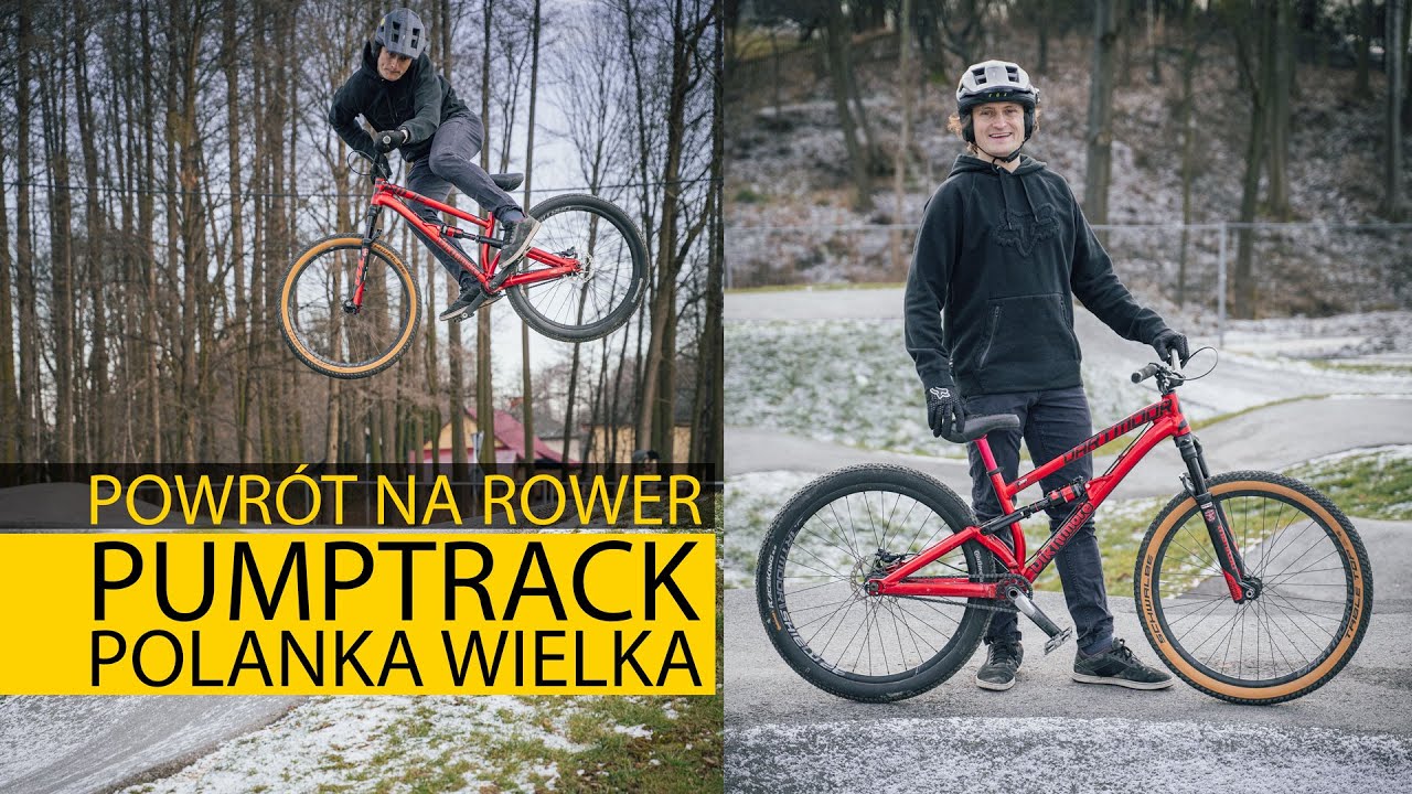 Powrót na rower - Pumptrack Polanka Wielka