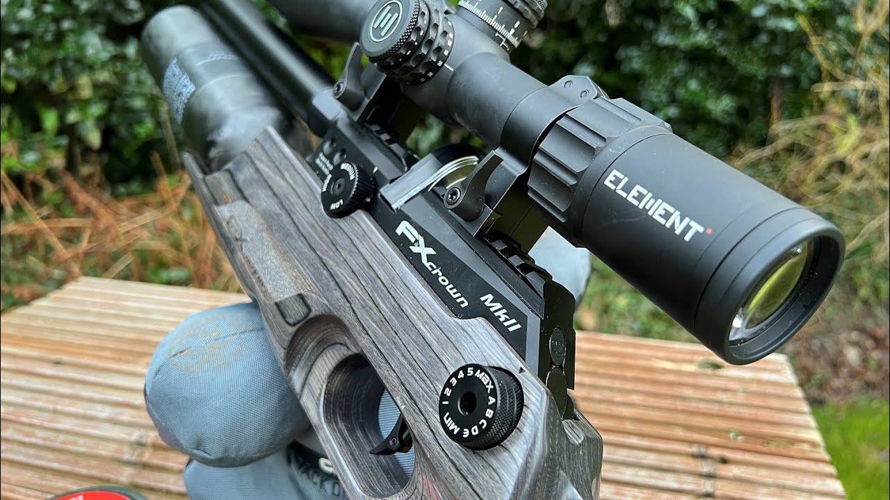 I have chosen the FX Crown MkII and Element Nexus scope for my long term Airgun torture test...