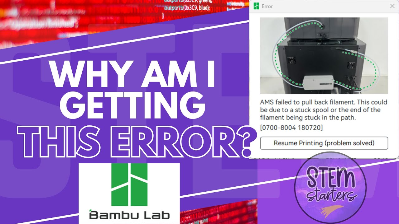 Why am I getting the error 