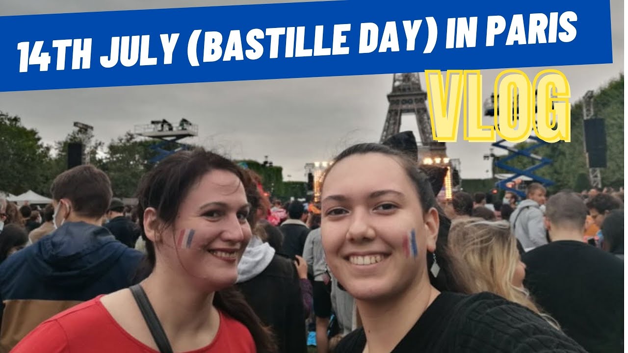 14th July in Paris - Bastille day - Fireworks and Concert at the Eiffel tower Champs de Mars
