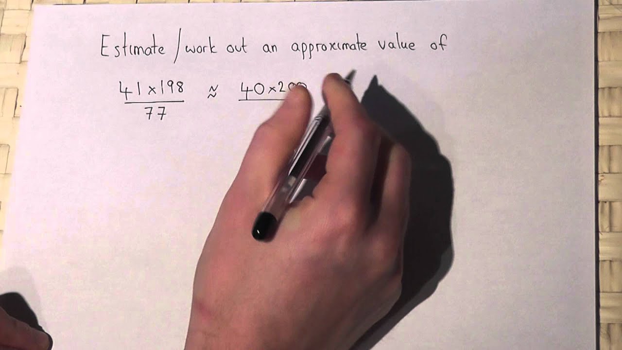 Approximation and Estimation