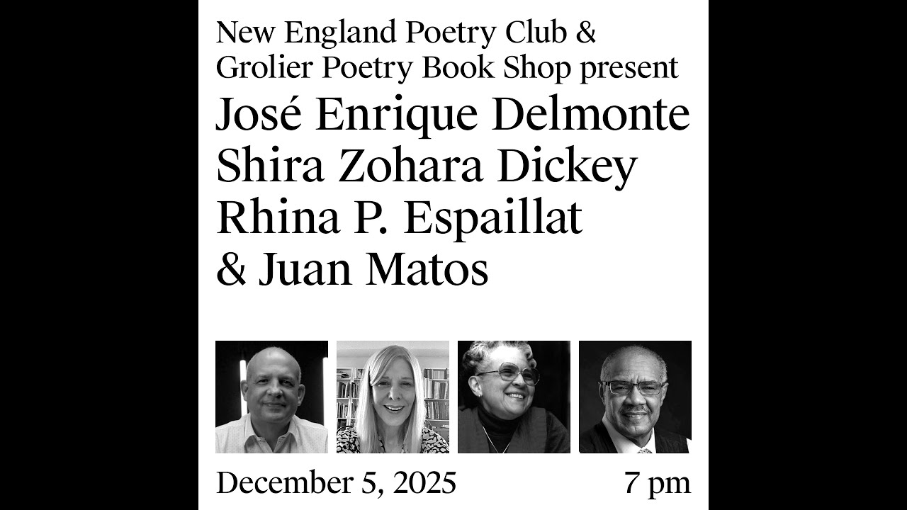 Grolier Hybrid Reading — José Enrique Delmonte, Shira Dickey, Rhina Espaillat & Juan Matos (2025)