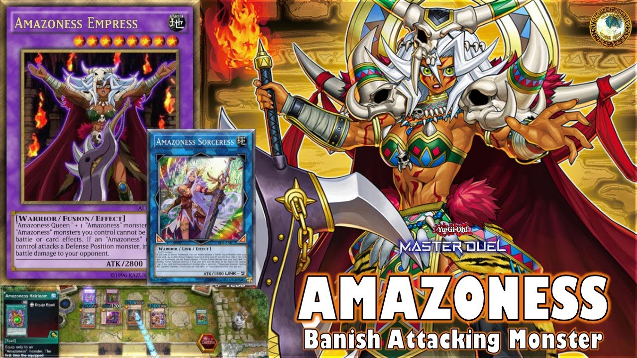 TIER 0 Amazoness Deck Meta 2024 🐾 Self Damage & Banish Attacking Monster [Yu-Gi-Oh! MASTER DUEL]