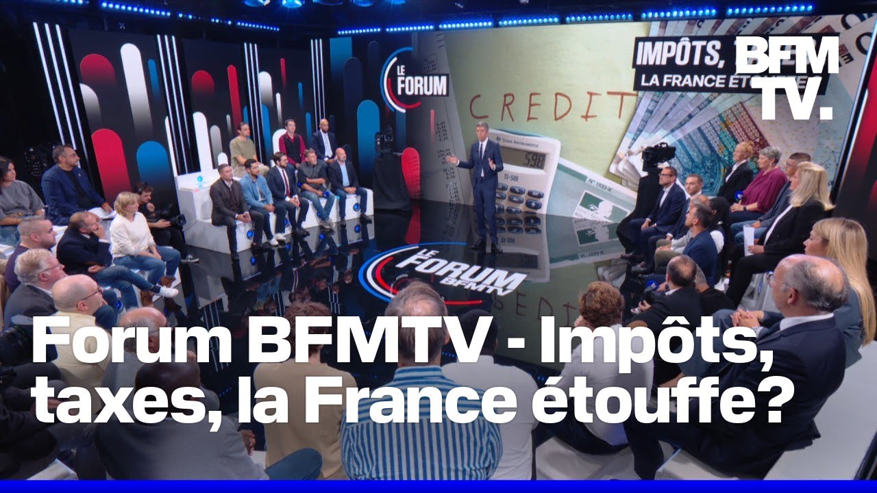 Forum BFMTV - Imp&ocirc;ts, taxes: la France &eacute;touffe?