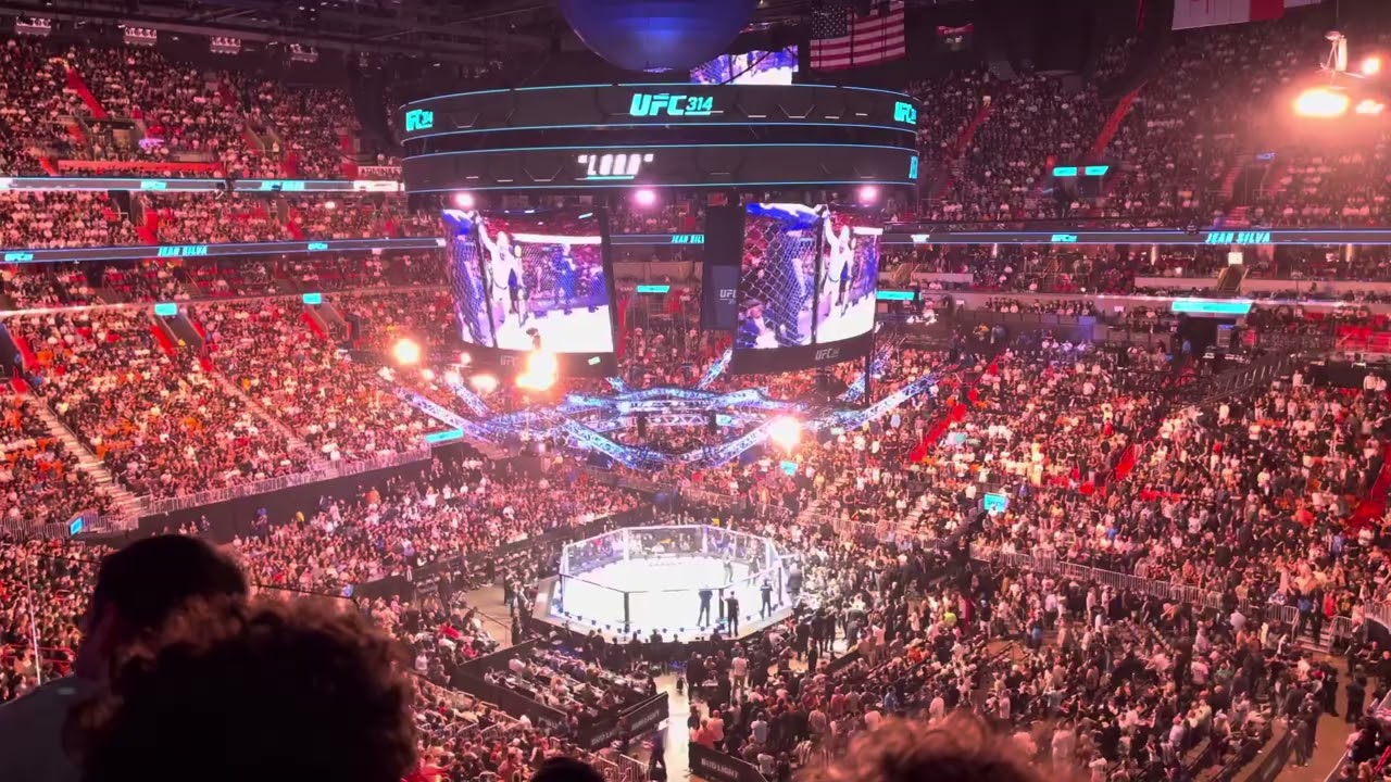 UFC 314 Bryce Mitchell vs. Jean Silva walkouts & introductions