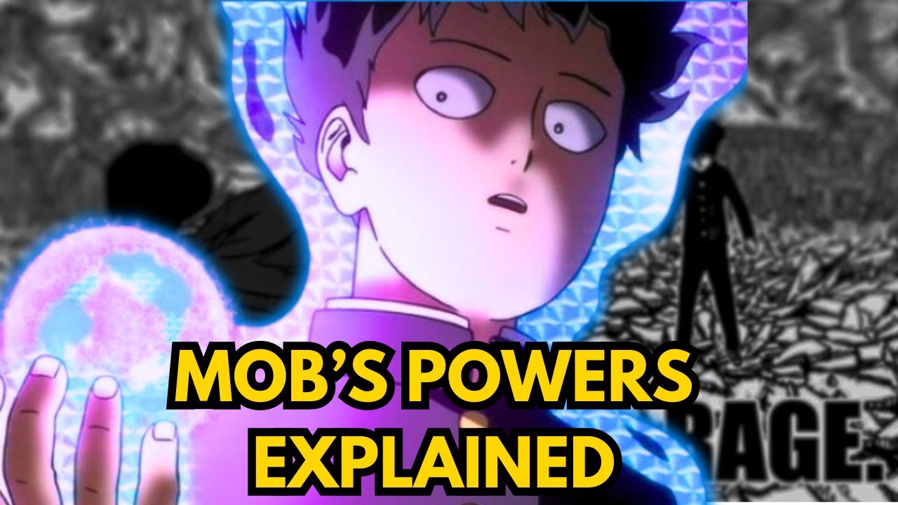 Mob's PSYCHIC Powers Explained I Mob Psycho 100