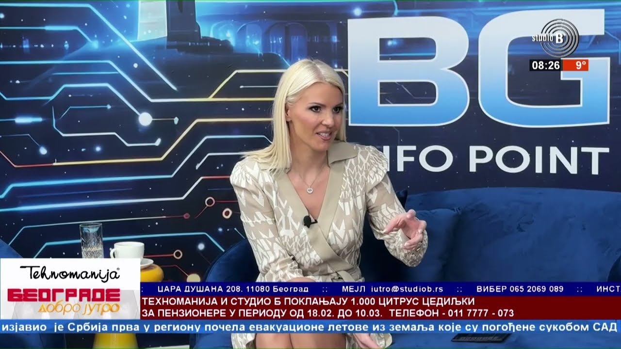 BEOGRADE DOBRO JUTRO -- Aleksandar Kemiveš, direktor JKP „Infostan tehnologije