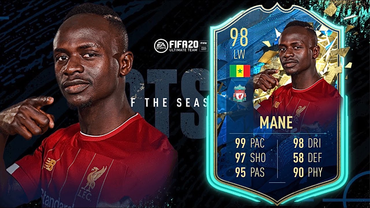 FIFA 20: SADIO MANE 98 TOTSSF PLAYER REVIEW I FIFA 20 ULTIMATE TEAM