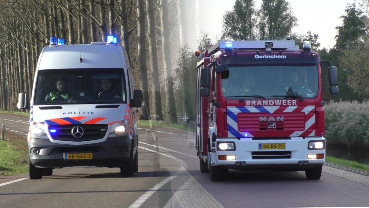 Brandweer, Politie [-VOA] en Ambulance met spoed naar meldingen in Zuid-Holland-Zuid!