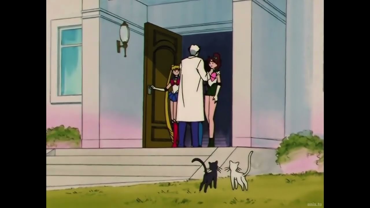Sailor Moon S:ChibiUsa and Hotaru Make a Pretty Good Team Work Together.(Viz/Dub)