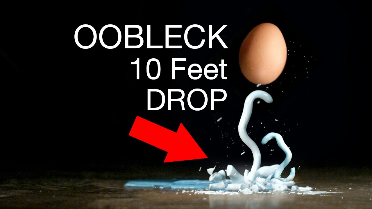 Будет ли OOBLECK сохранить яйцо? Эксперимент Нентоновской физики жидкости