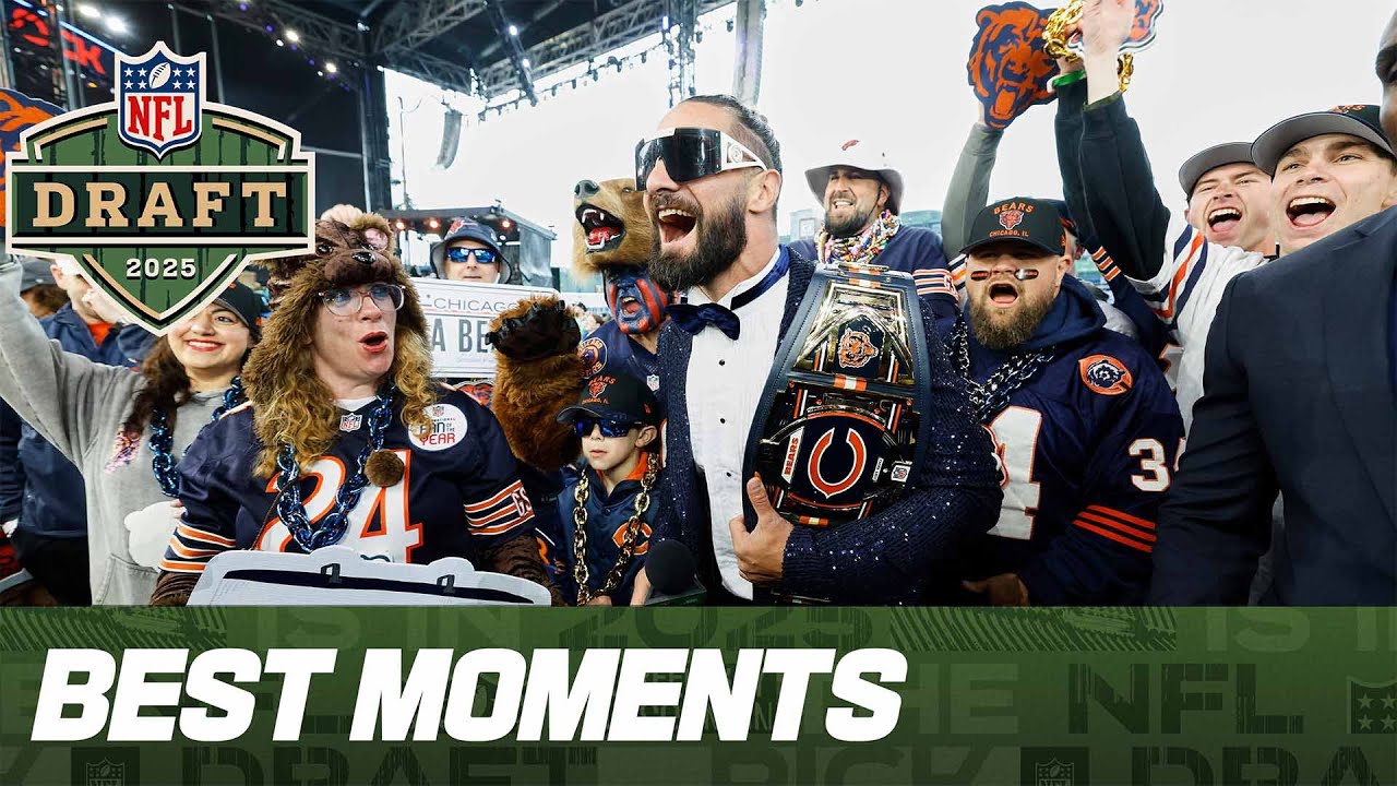 Best Moments of the 2025 NFL Draft!