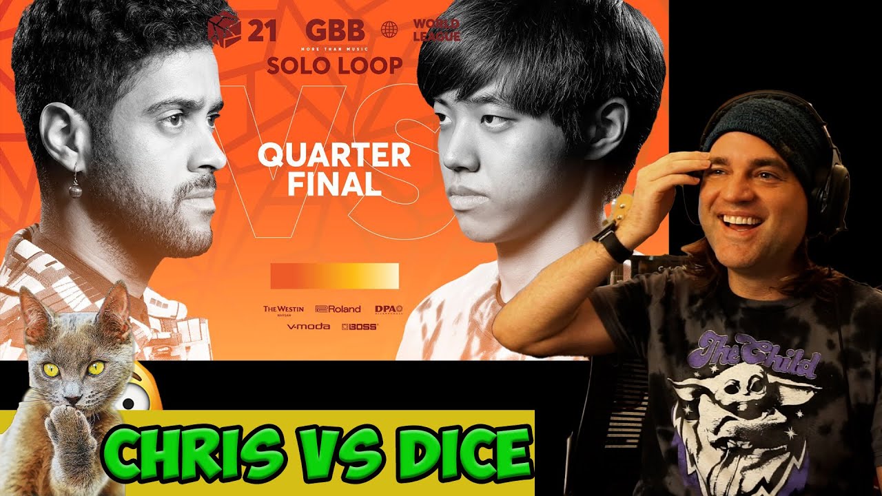Chris TheOdian  vs DICE Reaction | GRAND BEATBOX BATTLE 2021: WORLD LEAGUE | Quarter Final
