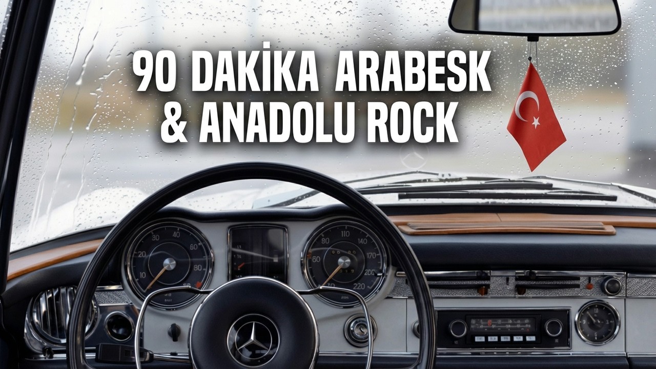 En Çok Dinlenen Karışık Şarkılar | 90 Dakika Arabesk & Anadolu Rock | Uzun Yol Mix Tape