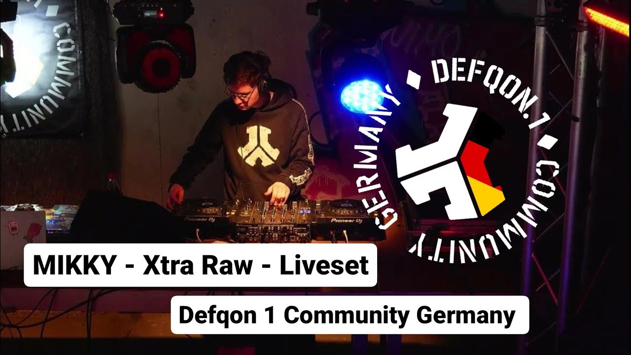 Mikky - Xtra Raw Liveset - Weekend 1 - Communitytreffen 2022 - Defqon 1 Community Germany