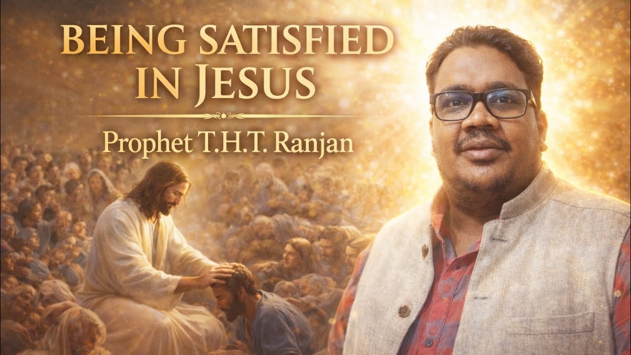 Being Satisfied in Jesus - Part 2 | Jesus is more than enough | Prophet THT Ranjan