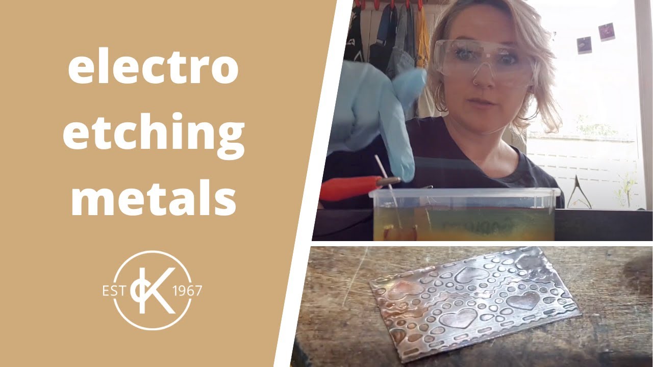 Electro Etching Sterling Silver & The Comparison Of Metals | 12 Months Of Metal