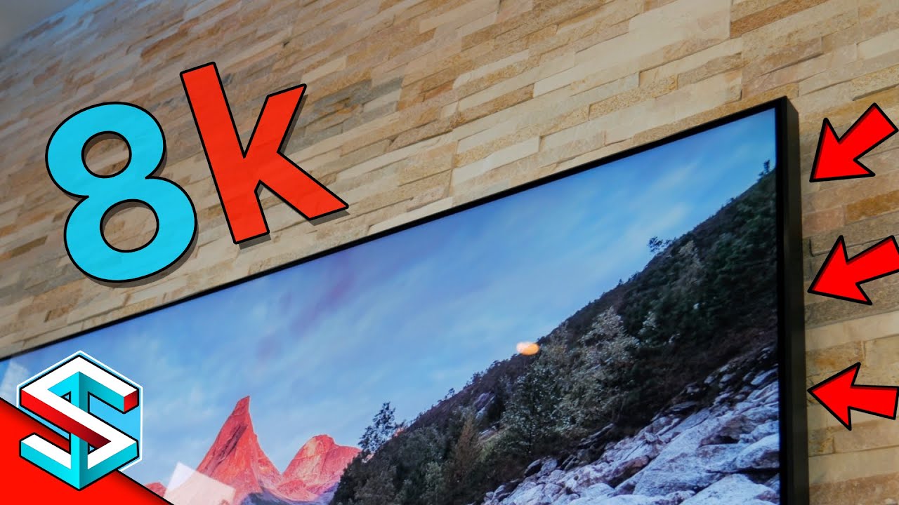 Samsung 8K Q950R, настенный монтаж без зазоров | Shades Of Tech ⬡