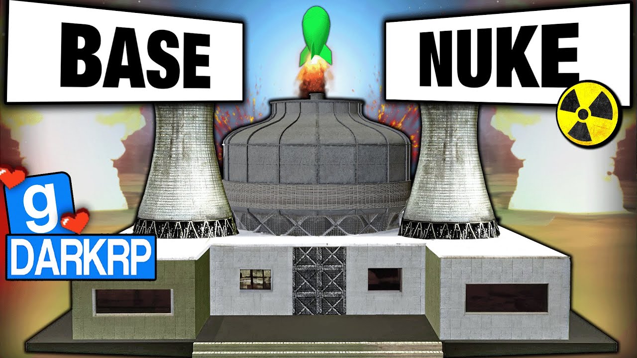 BASE 100% DE FOU MALADE La Centrale Nucléaire ! Gmod DarkRP