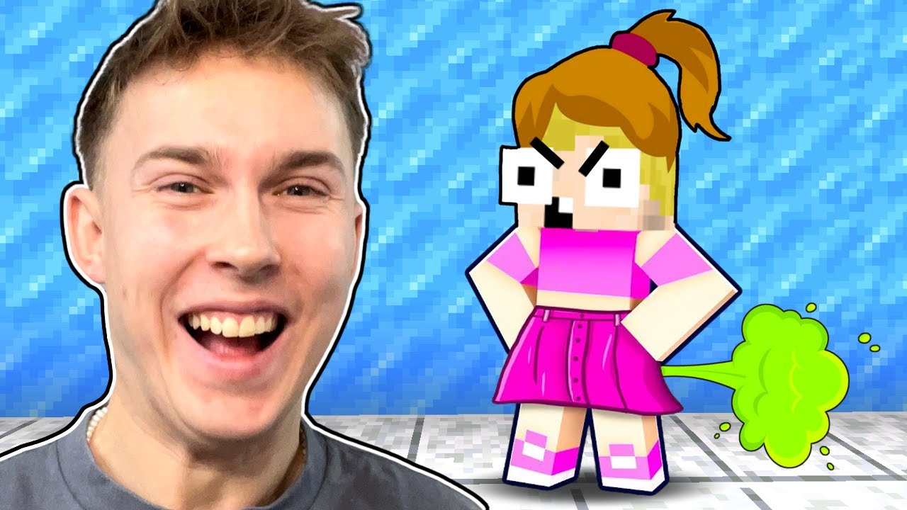 Vi Må IKKE Grine i Minecraft... *GÅR GALT*
