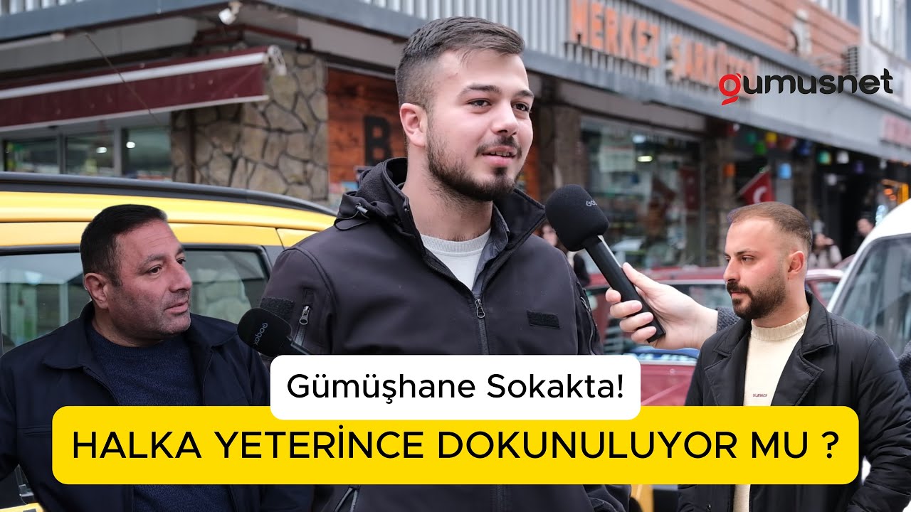 Siyasiler Halka Dokunuyor mu ? / Sokak röportajı #gümüşhane #sokakröportajı 