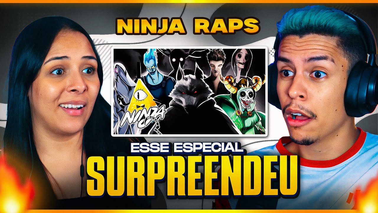 NINJA RAPS: Medo | Vilões (Animações) | [Casal Jounin React] 🔥