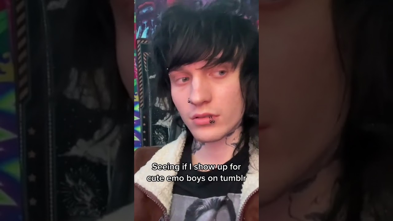POV it&rsquo;s 2009 and you search Cute emo boys on tumblr