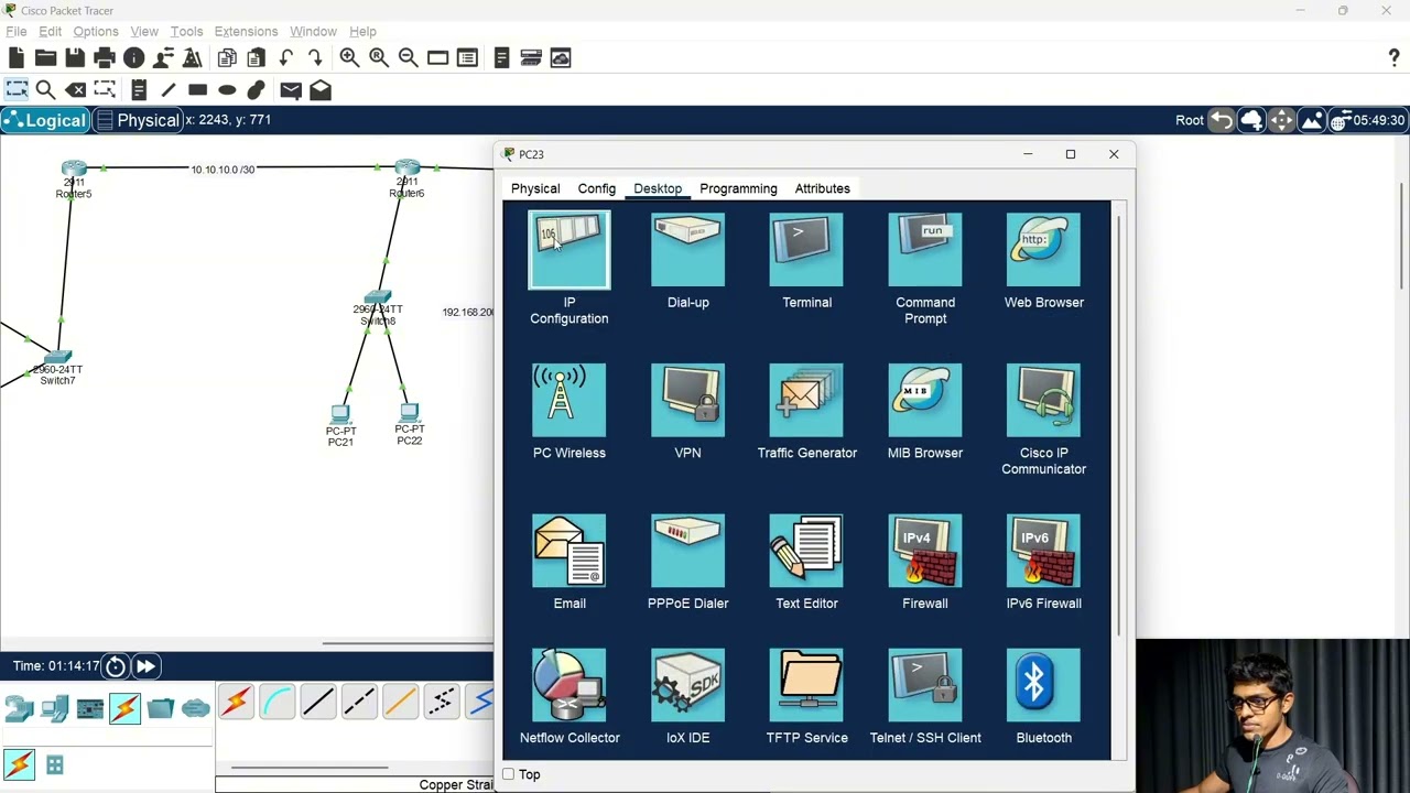 What is an ACL and how to configure in a Cisco packet tracer