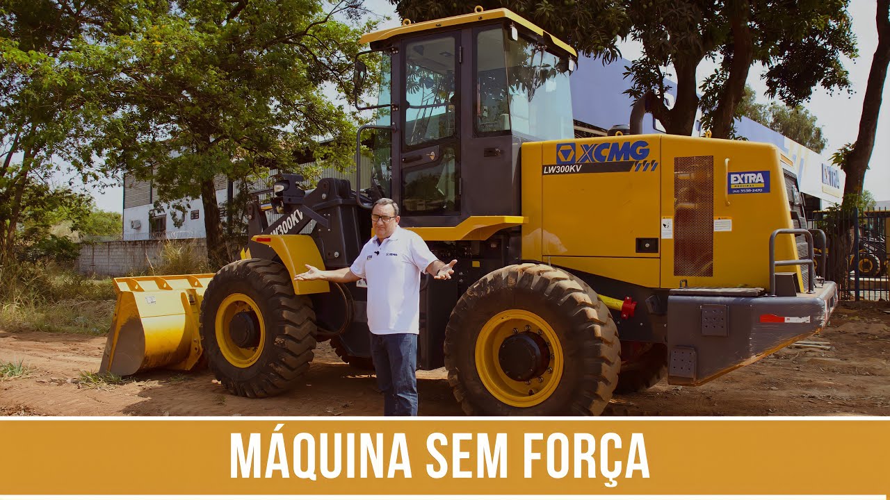 O QUE FAZER QUANDO A MÁQUINA ESTÁ SEM FORÇA!? (LW300KV-XCMG)