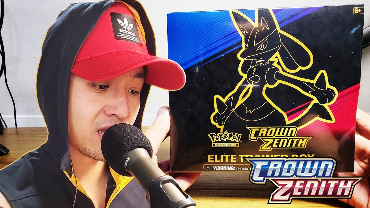 Opening Pokemon Elite Trainer Box | Crown Zenith