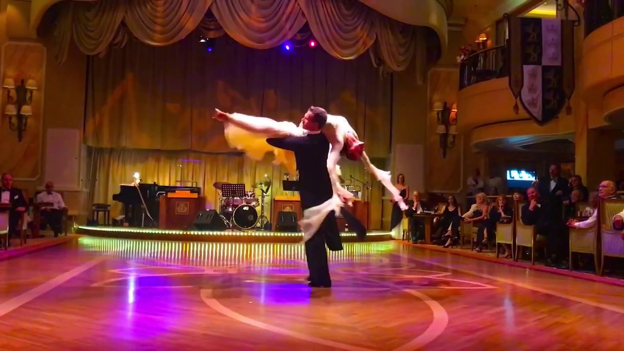Showdances onboard Queen Victoria -The Queens Ballroom