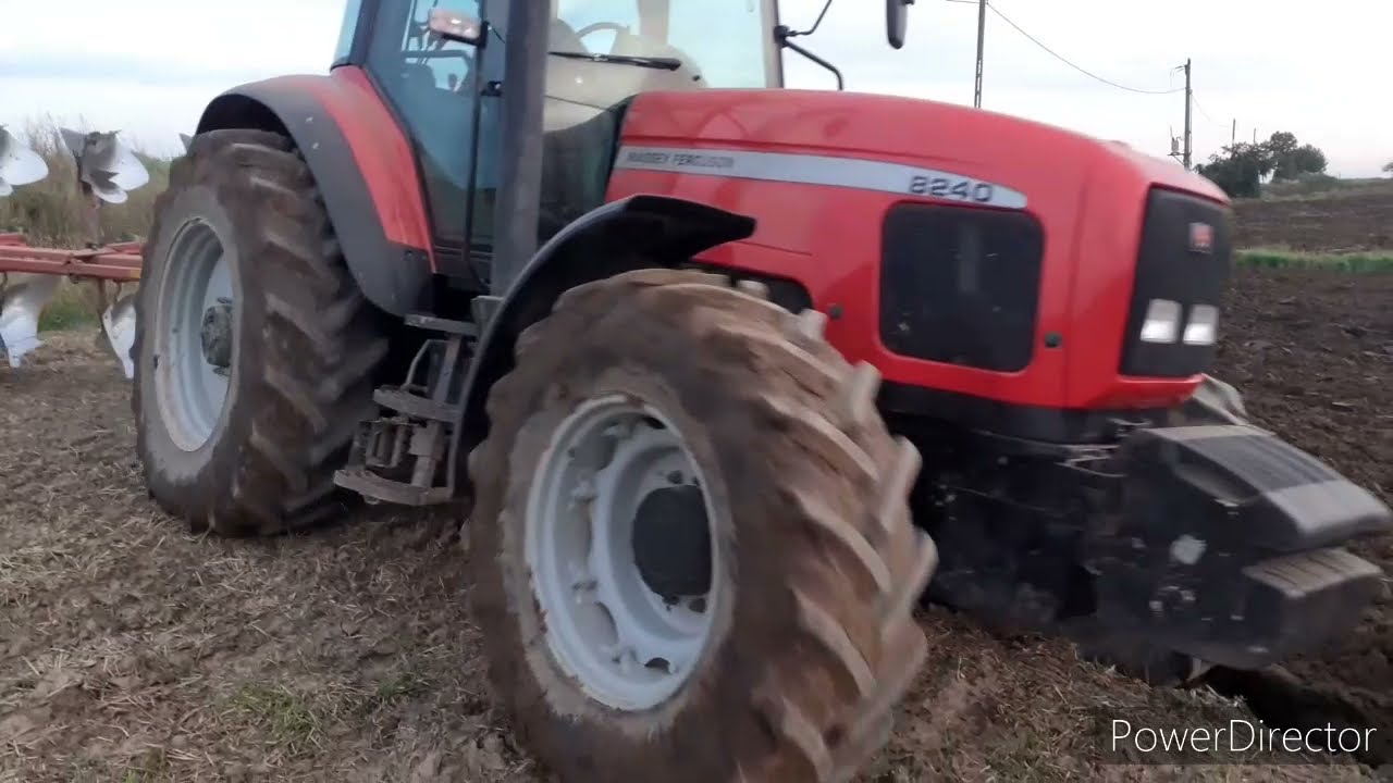 😱MEGA😱 ciężka orka🔥💪 MASSEY-FERGUSON 8240 &KVERNELAND 💪💪