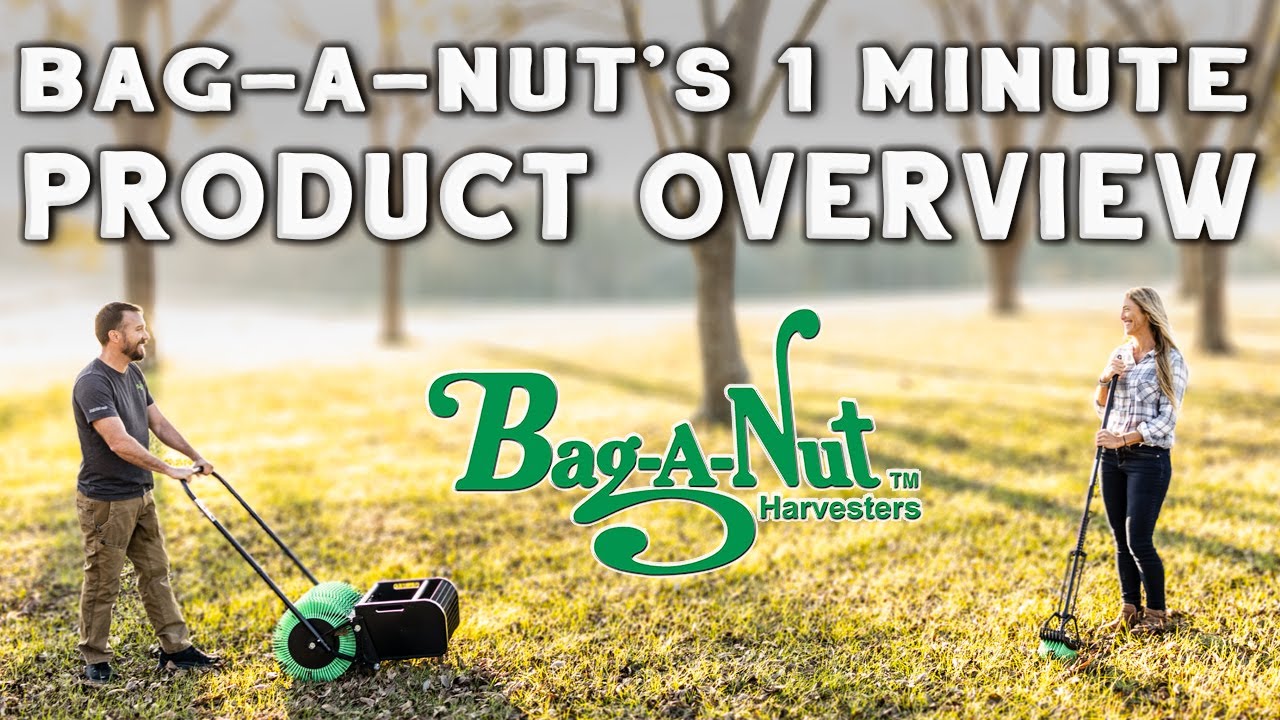 Pick&nbsp;up&nbsp;Nuts&nbsp;Fast With Bag-A-Nut's Nut Harvesters - In ONE MINUTE!