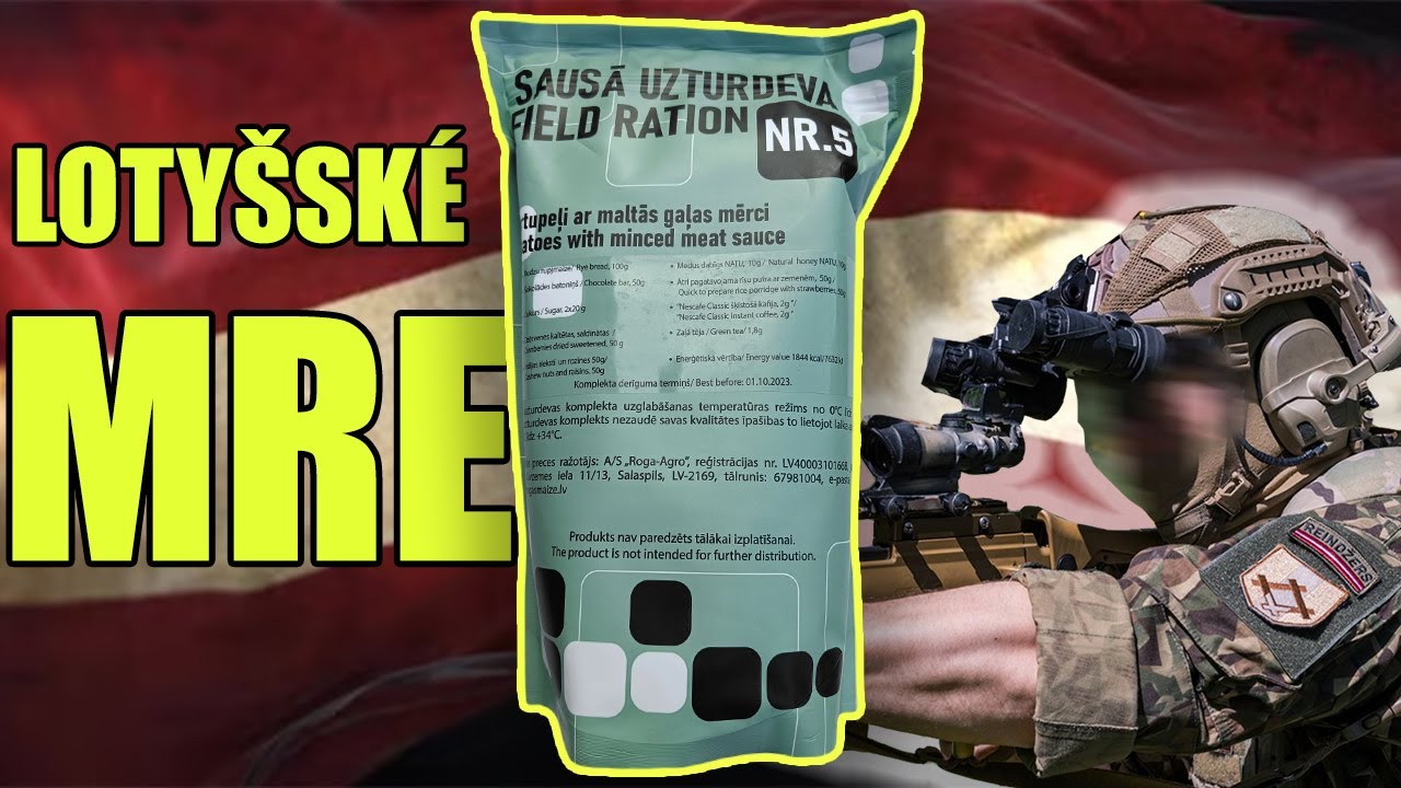 TOHLE J&Iacute; LOTY&Scaron;SK&Eacute; SPECI&Aacute;LN&Iacute; S&Iacute;LY - Unboxing a ochutn&aacute;vka vojensk&eacute; d&aacute;vky!