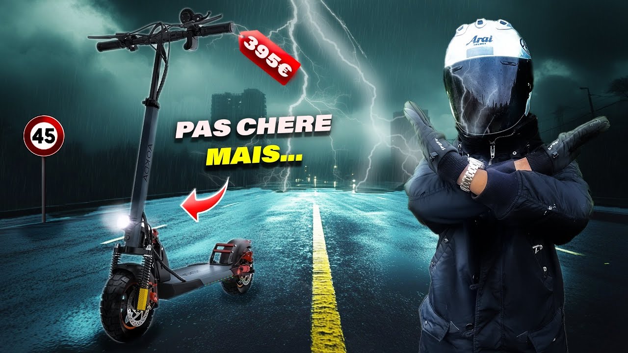 AOKDA AO-A1 - UNE TROTTINETTE ÉLECTRIQUE PAS CHÈRE ET RAPIDE, MAIS…