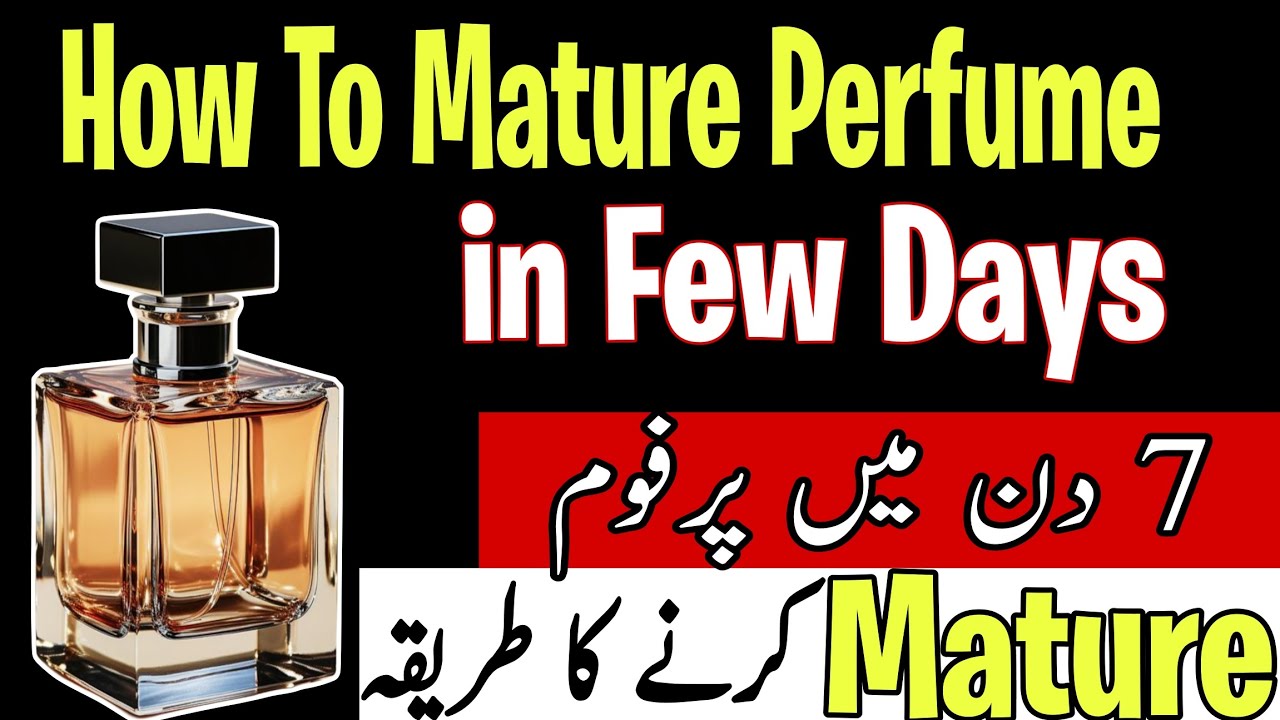 How To Mature Perfume in Few Days | Perfume Maceration Process | Perfume Maceration at Home | Tips |