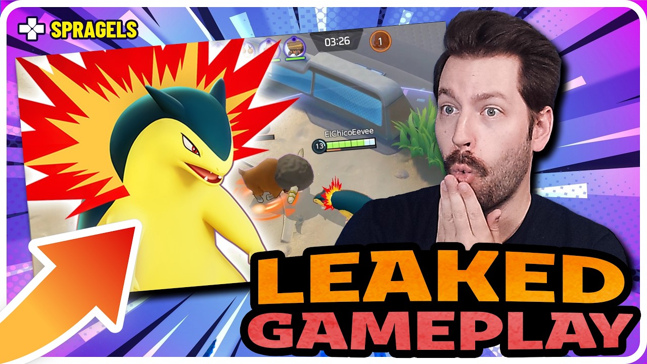 LEAKED Typhlosion gameplay! Looks AMAZING | Typhlosion Pokemon Unite