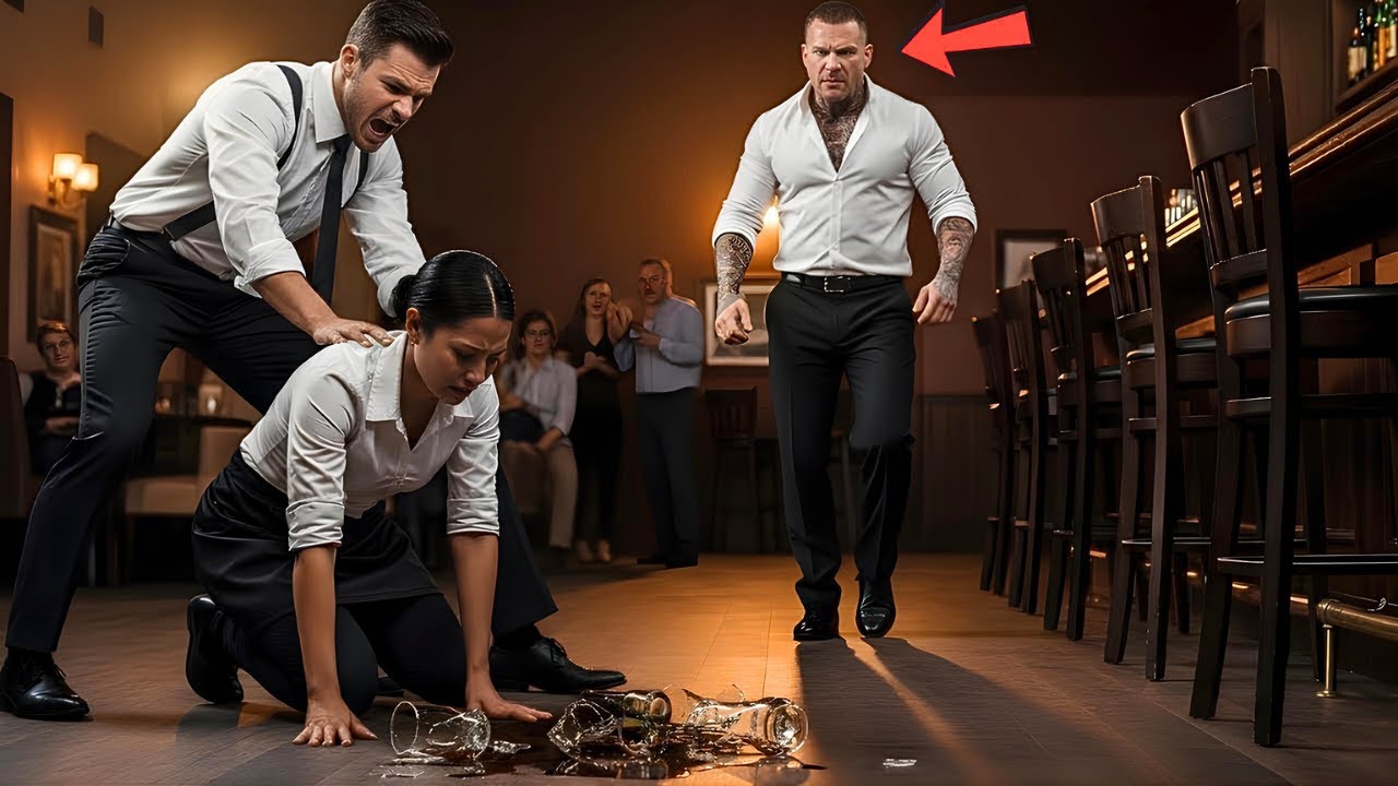 Manager schlug neue Kellnerin in der Bar nieder – ohne zu wissen, dass der Mafiaboss alles mitansah