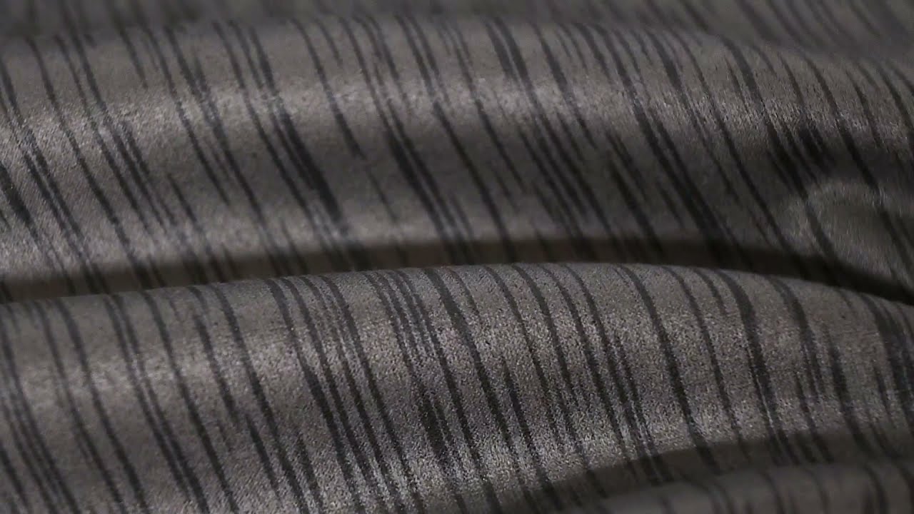 Bekleidungsstoff Stretch Wildlederimitat Streifen grau dunkelgrau 1,5m Breite