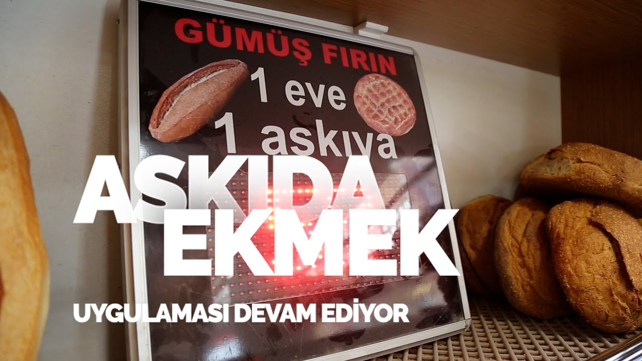 Gümüşhane’de ‘askıda ekmek’ uygulaması sürdürülüyor