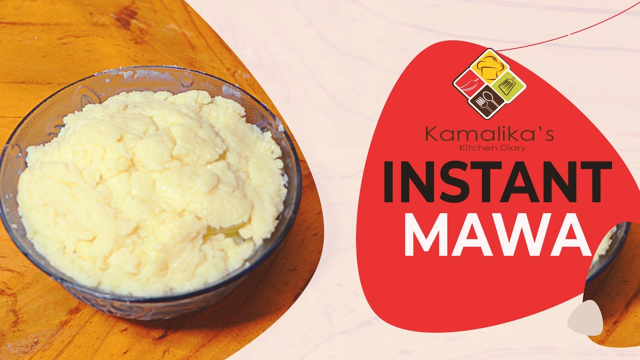 Instant Mawa Recipe | Make Mawa from Milk Powder | Make Instant Khoya using milk powder